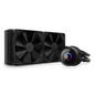 NZXT KRAKEN 240 RGB AIO LIQUID COOLER W/ LCD DISPLAY, RGB FANS (BLACK)
