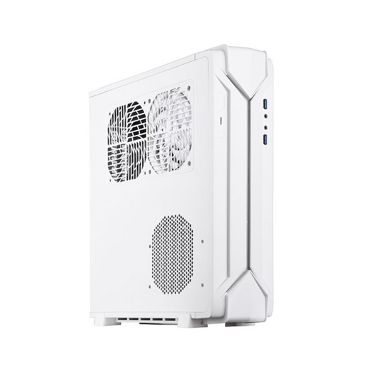 SILVERSTONE RVZ03B RAVEN Z BLACK ITX CASE, RGB LED-White