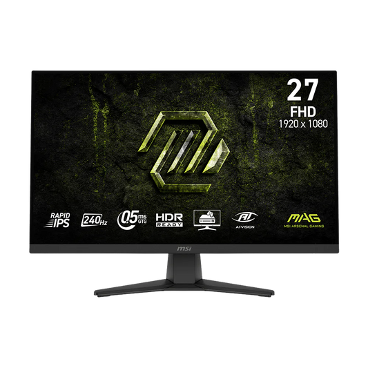 MSI MAG 272F X24 27" FHD LED IPS GAMING MONITOR 240HZ WLMNT (2XHDMI, DP)
