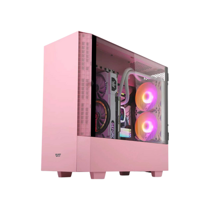 DARKFLASH DLV22 ATX CASE W/ MAGNETIC HINGED DOOR TEMPERED WINDOW