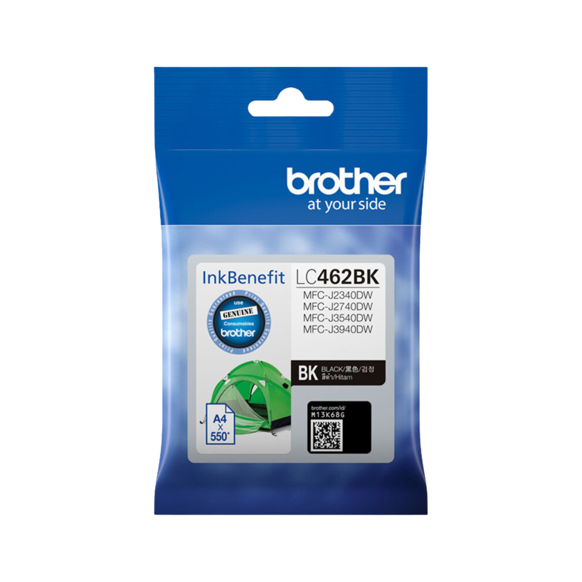 BROTHER LC-462 BLACK INK CARTRIDGE