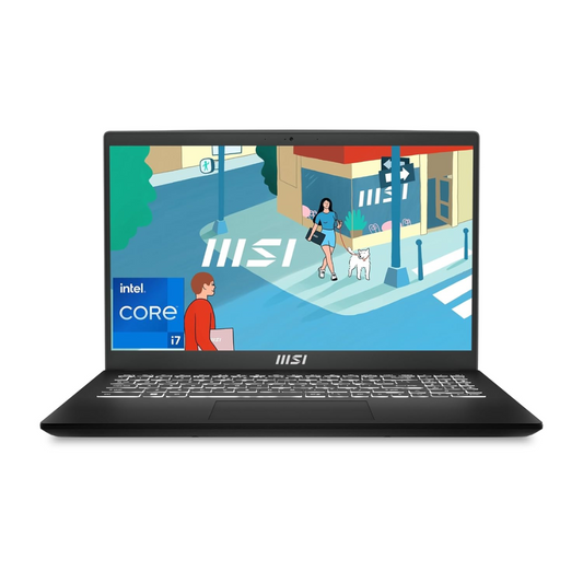 MSI B13M-1025PH MODERN 15 I7-1355U/16GB/512GB SSD/15.6/W11H/OFC21HS (BLK)