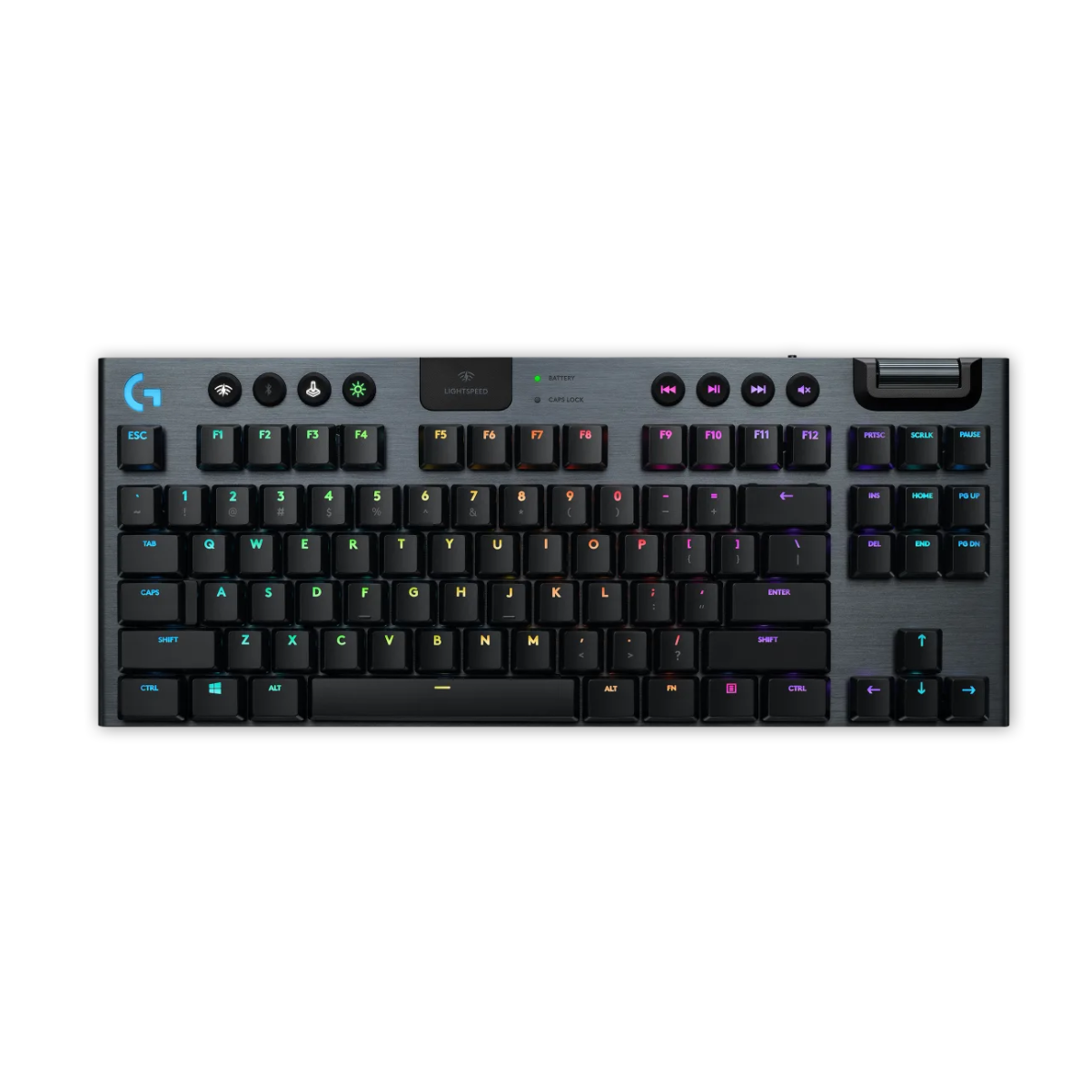 LOGITECH G913 TKL LIGHTSPEED WIRELESS RGB MECHANICAL GAMING KEYBOARD - GL CLICKY