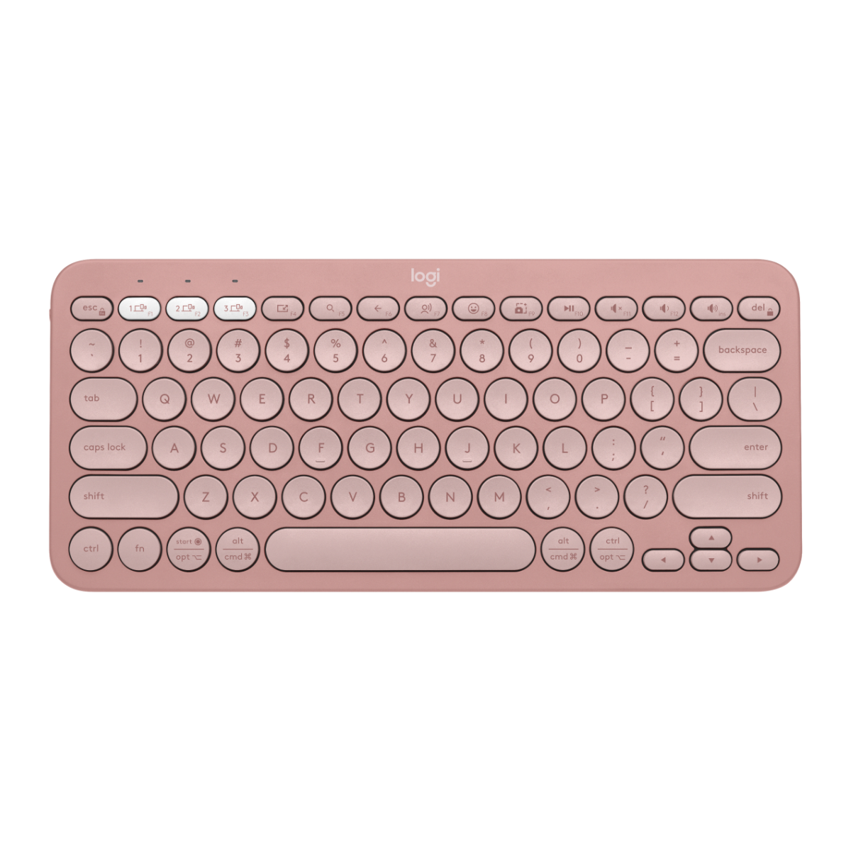 LOGITECH BLUETOOTH MULTI-DEVICE KEYBOARD PEBBLE KEYS 2 K380S