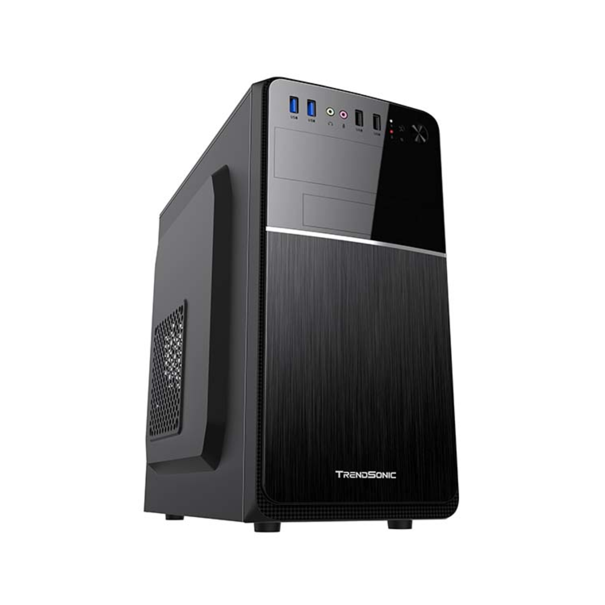 FRONTIER CHANT CH25M BK/BK MICRO ATX CASE (700W)