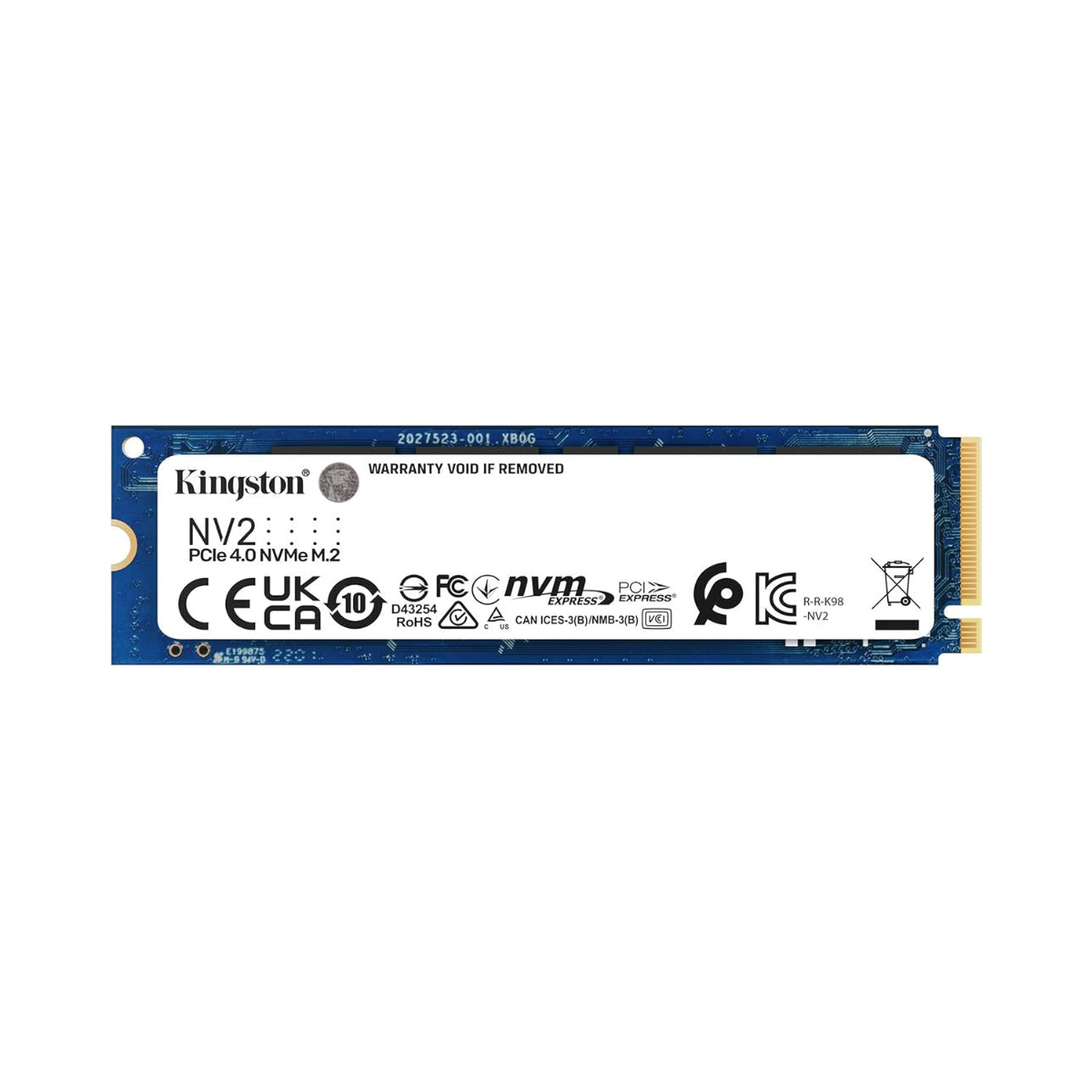 KINGSTON 250GB NV2 M.2 2280 NVME SSD (SNV2S/250G)