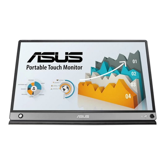 ASUS ZENSCREEN TOUCH MB16AMT PORTABLE 15.6 FHD IPS MONITOR (TYPE-C, MICRO-HDMI)