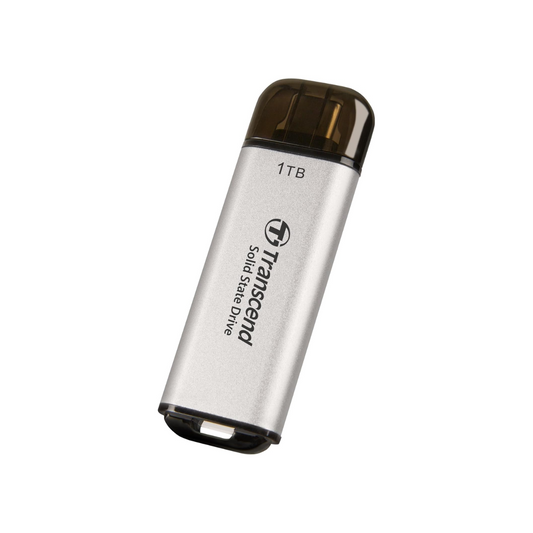 TRANSCEND 1TB ESD300S USB 3.2 TYPE-C PORTABLE SSD (TS1TESD300S) BLACK