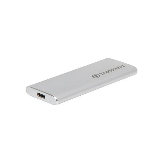 TRANSCEND 250GB ESD260 USB 3.1 TYPE-C PORTABLE SSD (TS250GESD260C) METALLIC CASE