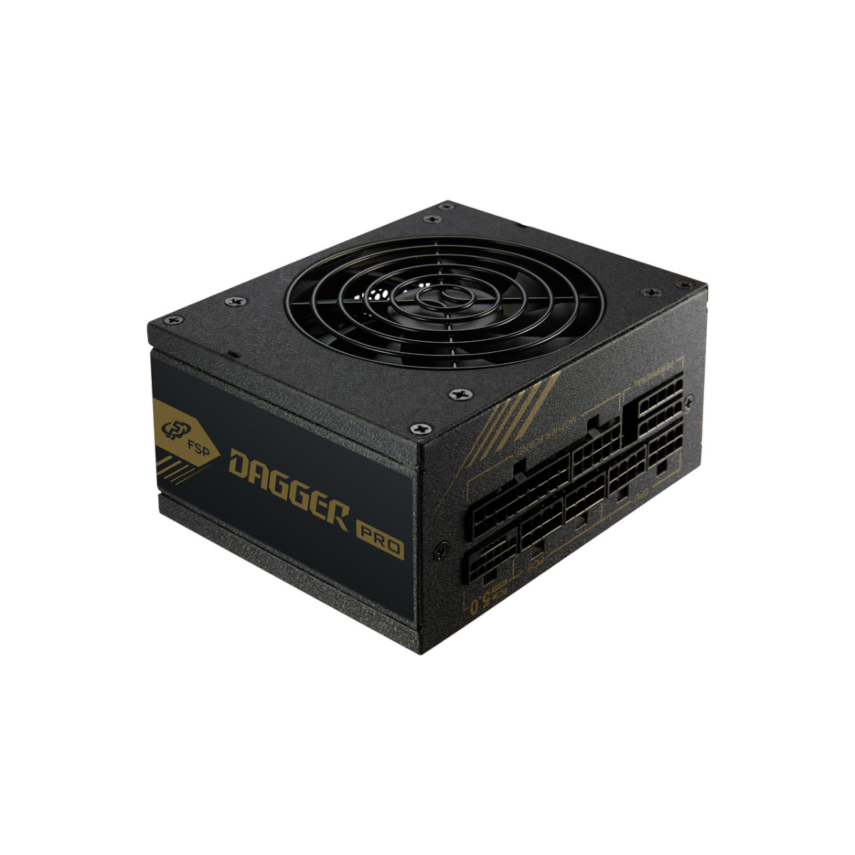 FSP DAGGER PRO SFX 850W GEN5, 1X92MM FAN, 6SATA, 4PCIE, ACTIVE PFC, MODULAR, 80PLUS-GOLD