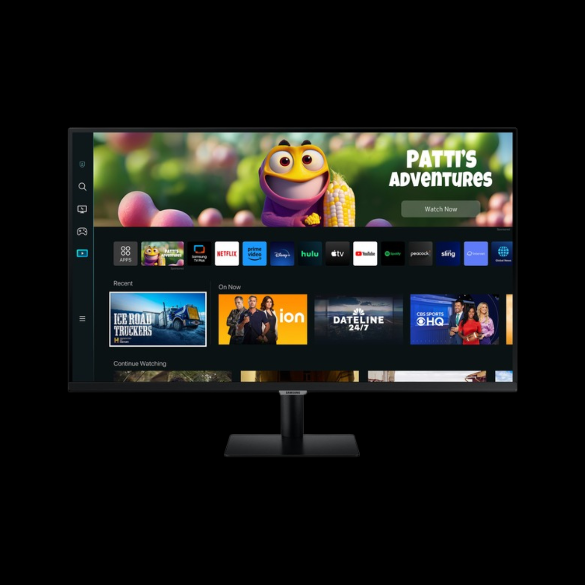 SAMSUNG LS27CM500EEXXP 27" FHD LED SMART MONITOR W/ SPKR WLMNT (2XHDMI)