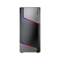 COUGAR MX360 RGB MID TOWER CASE W/ TEMPERED GLASS SIDE WINDOW, 1 ARGB FAN