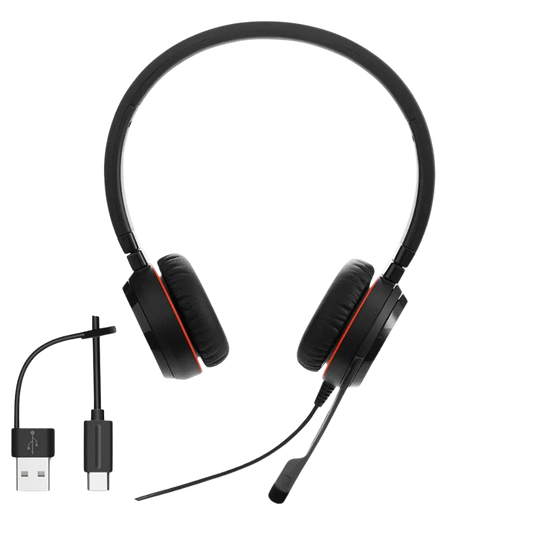 JABRA EVOLVE 30 II USB A/C HEADSET