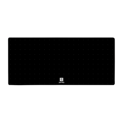 DOTTED BLACK 900X400MM DESK MAT (4MM)