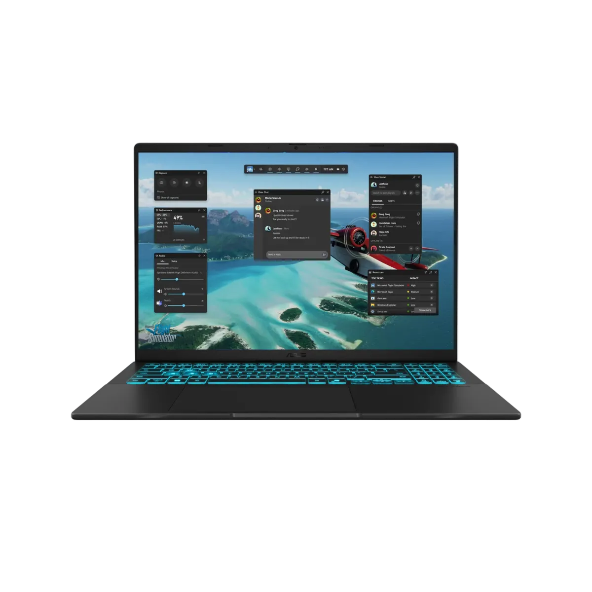 ASUS V3607VM-RP524W CORE 5-210H/16GB/512GB NVME/5060 8GB/16 144HZ/W11H (BLK)