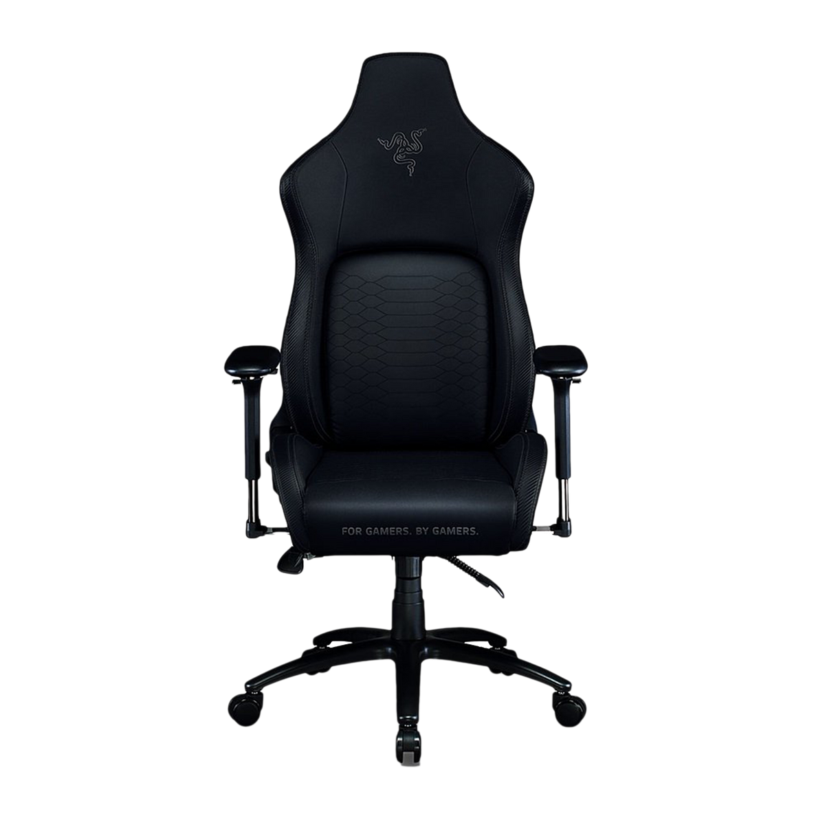 RAZER ISKUR GAMING CHAIR WITH BUILT-IN LUMBAR SUPPORT (BLACK)