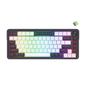 REDRAGON UCAL MAX RGB 81-KEY TRI-MODE MECHANICAL KEYBOARD W/ KNOB (LINEAR SWITCH/SWAPPBL) WHTBLK