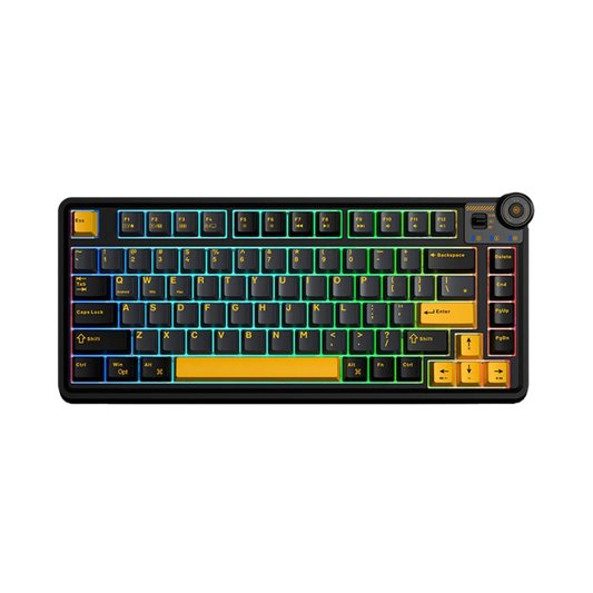 AULA AU75 3-in-1 HOT-SWAPPABLE RGB MECHANICAL WIRELESS KEYBOARD