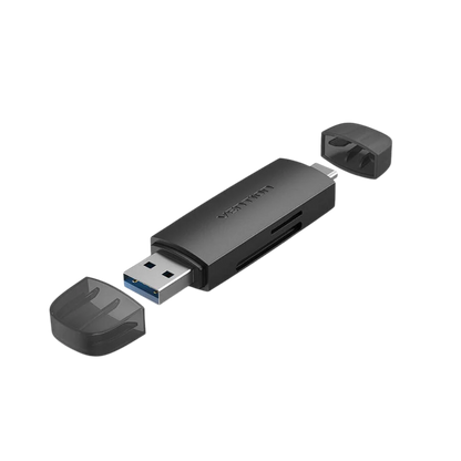VENTION 2 IN 1 USB-C/USB-A OTG MICROSD/SD CARD READER