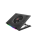 REDRAGON IVY RGB LAPTOP COOLER W/ ADJ HEIGHT BLACK (2USB PORT)