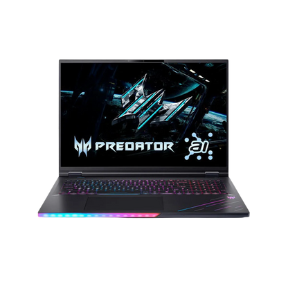ACER HELIOS 18 PH18-73-97X6 ULTRA 9-275HX/16GB+16GB/2TB NVME/ 5080 16GB/18 250HZ/W11H/OFC24H+365BASIC (BLK)