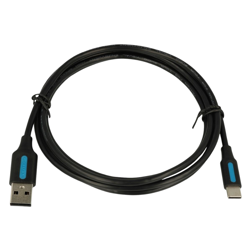 VENTION USB-A 3.0 (M) TO USB-C (M) CABLE (1M) BLACK