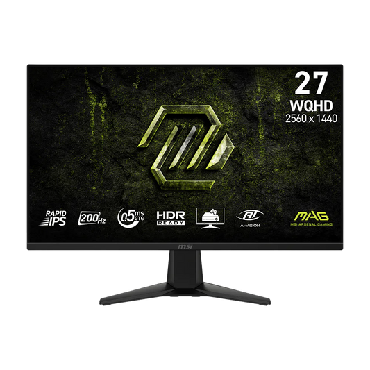 MSI MAG 275QF E20 27" WQHD LED IPS GAMING MONITOR 200HZ 0.5MS WLMNT (2XHDMI, DP)