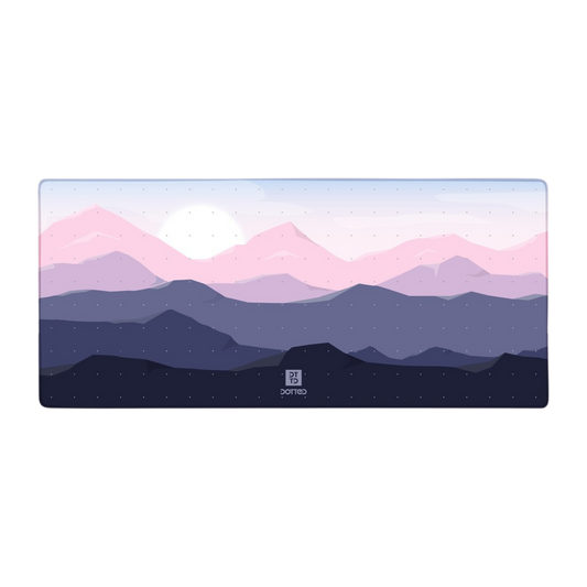 DOTTED MOUNTAIN RIDGE 900X400MM DESK MAT (4MM)