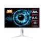 AOC Q27G4SL/WS 27" QHD LED IPS GAMING MONITOR 0.3MS 320HZ WLMNT W/ HAS (HDMI, DP) WHITE/SILVER