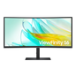 SAMSUNG VIEWFINITY S6 LS34C650UAEXXP 34" ULTRA WQHD CURVED MONITOR W/ SPKR WLMNT HAS (HDMI, DP, USB-C)