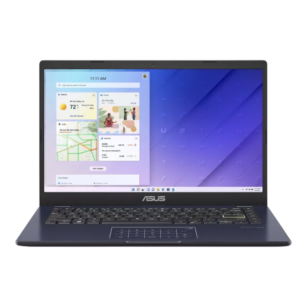 ASUS E410KA-BV450W PEN-N6000/8GB/256GB NVME/14/W11H (BLK)