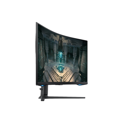 SAMSUNG ODYSSEY G6 LS32BG652EEXXP 32" QHD CURVE GAMING MONITOR 240HZ 1MS W/ SPKR WLMNT HAS (2XHDMI, DP)