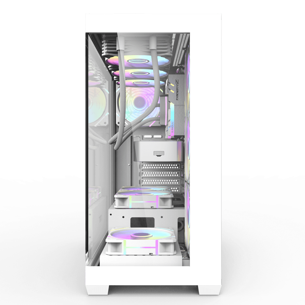 DARKFLASH DS900 ATX CASE W/ TEMPERED GLASS PANORAMIC SIDE