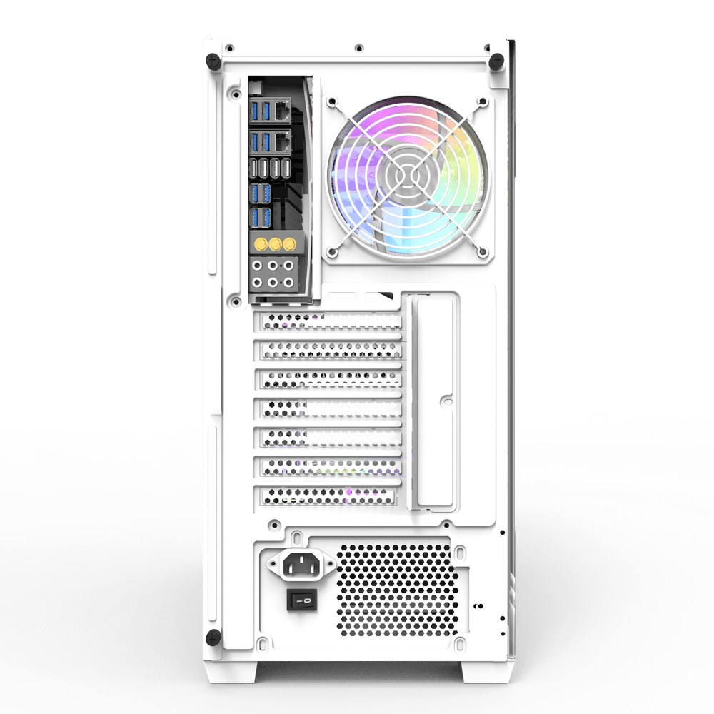 DARKFLASH DS900 ATX CASE W/ TEMPERED GLASS PANORAMIC SIDE