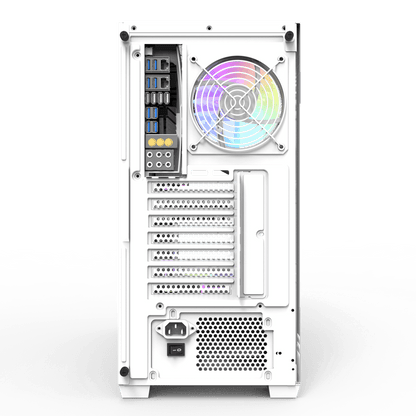 DARKFLASH DS900 ATX CASE W/ TEMPERED GLASS PANORAMIC SIDE