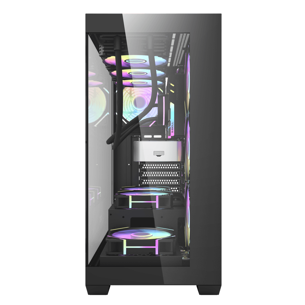 DARKFLASH DS900 ATX CASE W/ TEMPERED GLASS PANORAMIC SIDE