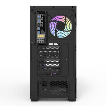 DARKFLASH DS900 ATX CASE W/ TEMPERED GLASS PANORAMIC SIDE