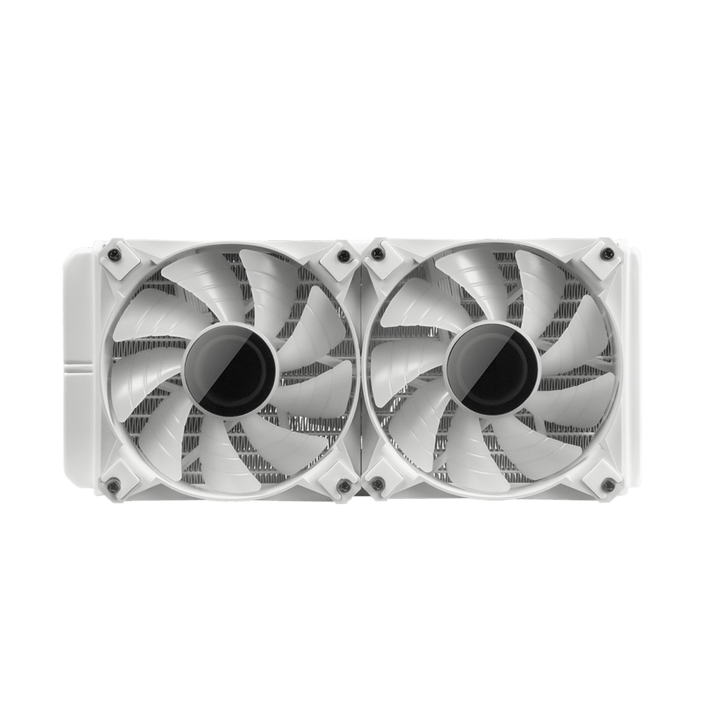 DARKFLASH TWISTER DX240 V2 ARGB AIO 240MM LIQUID CPU COOLER (LGA1700 READY) (WHITE)