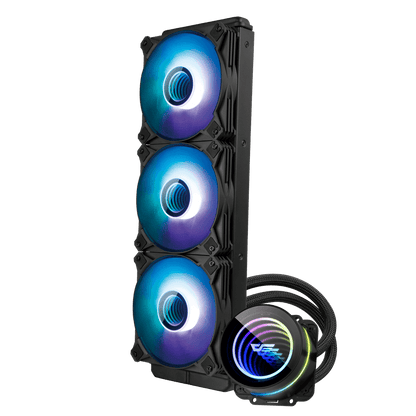 DARKFLASH TWISTER DX360 V2.6 ARGB AIO 360MM LIQUID CPU COOLER (LGA1700 READY)
