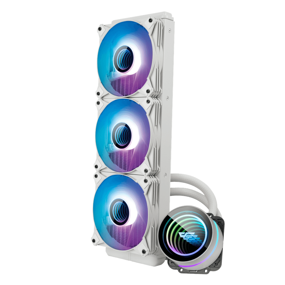 DARKFLASH TWISTER DX360 V2.6 ARGB AIO 360MM LIQUID CPU COOLER (LGA1700 READY)