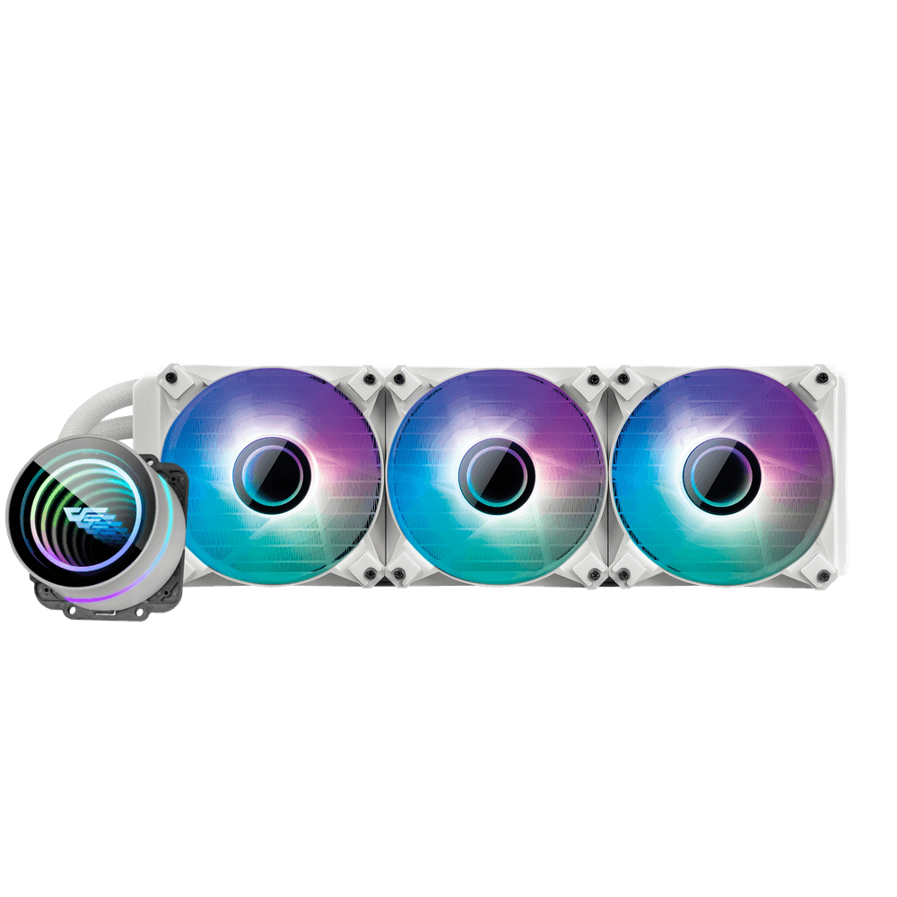 DARKFLASH TWISTER DX360 V2.6 ARGB AIO 360MM LIQUID CPU COOLER (LGA1700 READY)