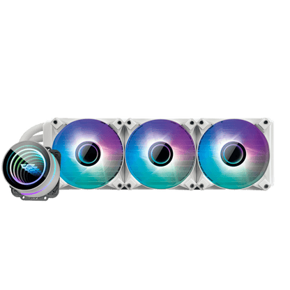 DARKFLASH TWISTER DX360 V2.6 ARGB AIO 360MM LIQUID CPU COOLER (LGA1700 READY)