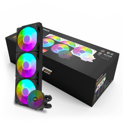 DARKFLASH RADIANT DC-360 ARGB AIO 360MM LIQUID CPU COOLER
