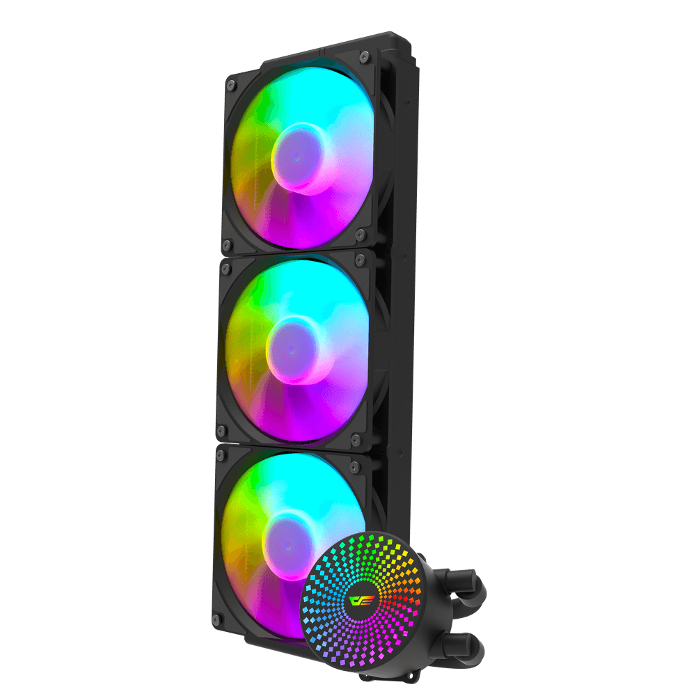 DARKFLASH RADIANT DC-360 ARGB AIO 360MM LIQUID CPU COOLER