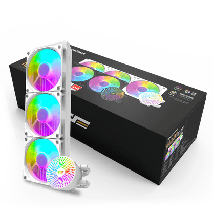 DARKFLASH RADIANT DC-360 ARGB AIO 360MM LIQUID CPU COOLER