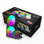 DARKFLASH RADIANT DC-240 ARGB AIO 240MM LIQUID CPU COOLER