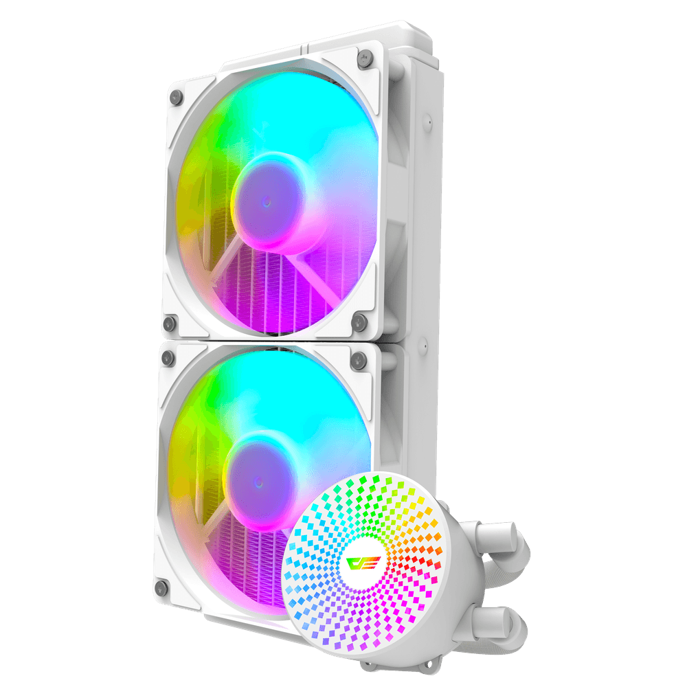 DARKFLASH RADIANT DC-240 ARGB AIO 240MM LIQUID CPU COOLER