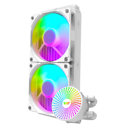 DARKFLASH RADIANT DC-240 ARGB AIO 240MM LIQUID CPU COOLER