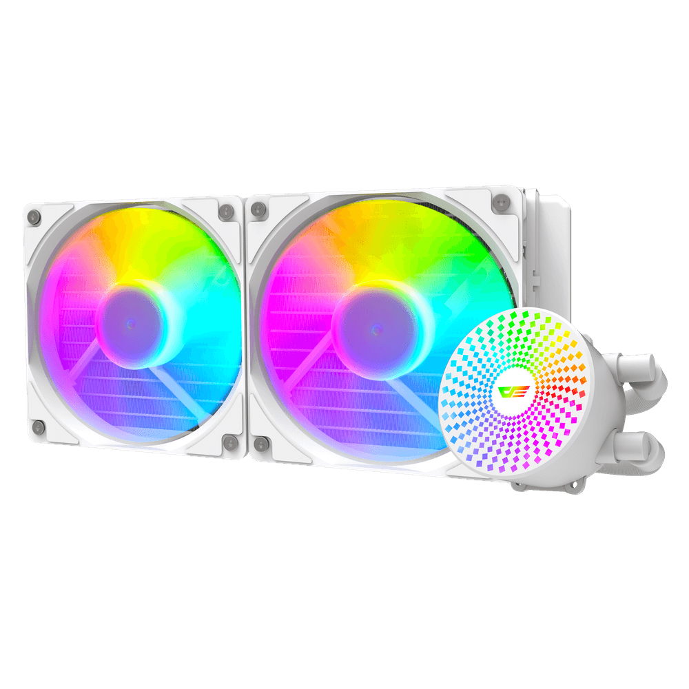 DARKFLASH RADIANT DC-240 ARGB AIO 240MM LIQUID CPU COOLER