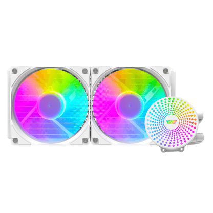 DARKFLASH RADIANT DC-240 ARGB AIO 240MM LIQUID CPU COOLER